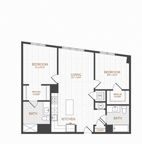 floor plan  the residences at sawmill estates apartment homes